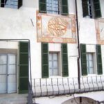 Scorcio dei serramenti restaurati nella Rotonda dei Limoni